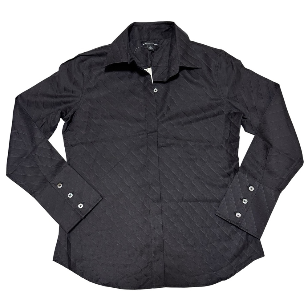 Banana Republic NWT Women’s Black Button Down Shirt SZ M